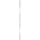 Simon Basic Adapter (przejściówka) na osprzęt standardu 45x45 mm. Montaż do puszki na wkręty stal in