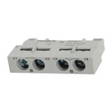 ASNB11 Styk pomocniczy (montaż z przodu) 1NO+1NC 108957 NOARK