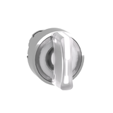 Harmony XB4 Przełącznik podświetlany 3 położeniowy z samopowrotem LED biały metalowy ZB4BK1713 Schneider