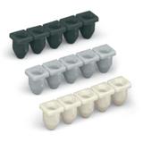 blokada izolacji 0,75-1,0 mm2 ciemnoszara