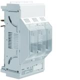 LT podstawa bezpiecz. NH00 3P 160A 690VAC szyny Cu 40mm zaciski klatkowe 95mm2 LT054U HAGER