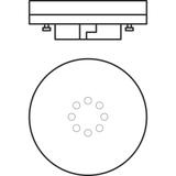 Lampa LED STAR non-dim Spot GX53 plastik 40 4,9W/827 GX53