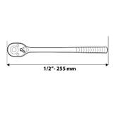 Grzechotka 1/2", 255 mm