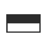 Simon 100 Ramka minimal 2-krotna czarny mat