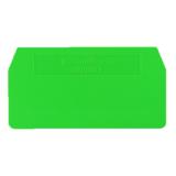 ZAP/TW 1 GN Płyta separacyjna (terminal), Płyta zamykająca i pośrednia, 59.5 mm x 30.5 mm, zielony /50szt./ 1683680000 WEIDMÜLLER