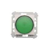 Simon 54 Sygnalizator świetlny LED – światło zielone 230V biały