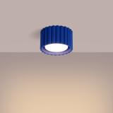 SOLLUX Plafon AURA 1 ultramaryna Gx53 ; SL.1812