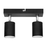 DOA SP 2I oprawa ścienno-sufitowa GU10 max. 2x50W IP20 czarna AD-OP-6194BGU10 ORNO