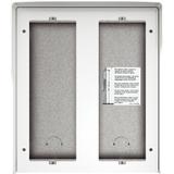 Obudowa natynkowa z daszkiem do paneli Sfera - 6 modułów - Biała, Bticino