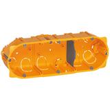 BATIBOX PUSZKA POTRÓJNA PRZELOTOWA DO KARTON-GIPSU 50 MM, Legrand