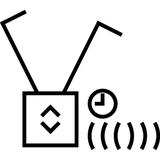 BERKER B.Kwadrat/B.7 KNX RF quicklink Łącznik żaluzjowy czasowy do sterownika żaluzjowego i mechaniz