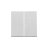 Simon 55 Klawisz podwójny do: SW6/2WM SW7/2M Aluminium mat TKW6/2/X/143 KONTAKT