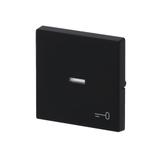 FUTURE Klawisz z symbolem "klucz" Do przycisku zwiernego czarny matowy