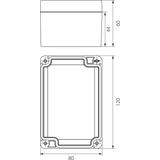 Puszka hermetyczna PHP-121 IP67 62.121 OPATÓWEK
