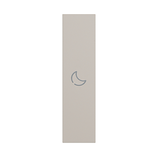 LIVING NOW 'MY HOME' - KLAWISZ Z SYMBOLEM  NOC  - 1 MODUŁ - PIASKOWY BEŻ, Bticino