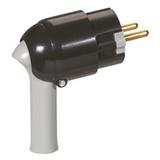 Wtyczka 2P+Z 16A Plastikowa Czarna Z Dźwignią Helmo 050176 LEGRAND