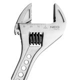 Klucz nastawny 250 mm, zakres 0-33 mm