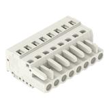 Gniazdo MCS-MIDI Classic 8-biegunowe jasnoszare raster 5mm /50szt./ 721-108/026-000 WAGO