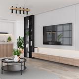 lampa wisząca West Black 5xGU10 MLP5511 Milagro