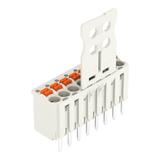 Gniazdo picoMAXeCOM raster 3,5mm 8‑biegunowe z prostymi pinami lutowniczymi z płytką 2091‑1158 /50szt./ WAGO