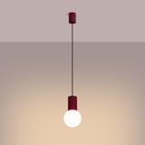 Lampa wisząca HALO 1 burgund