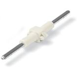 Element łączący raster 4mm 1-bieg. biały długość 28mm /1500szt./ 2060-951/028-000 WAGO