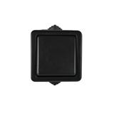 TEKNO Łącznik schodowy 250V czarny IP54 27354 KANLUX