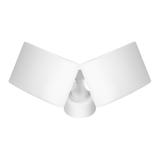 TOS DUO LED 2x20W podwójny naświetlacz ogrodowy, 2x1600lm, IP65, 4000K, PC, biały