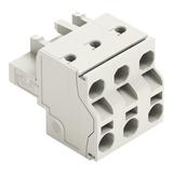 Gniazdo MCS‑MIDI Classic 3‑biegunowe jasnoszare raster 7,5mm 721‑2203/026‑000 /100szt./ WAGO