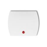 Klawisz z oczkiem do łączników serii TREND i LOGO biały