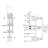 moduł interfejsu SSI 24bit 250kHz binarny WAGO