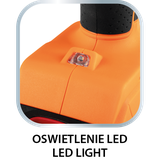 Wiertarko-wkrętarka udarowa bezszczotkowa 18V, uchwyt 13mm, compact, Energy+, bez akumulatora