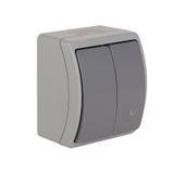 VW-2L Koala Łącznik świecznikowy podświetlany n/t IP44 popiel/grafit VW 152-58 61.320 OPATÓWEK