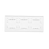 Simon 54 Touch Panel dotykowy S54 Touch 3 moduły 4 pola dotykowe + 2 pola dotykowe pionowe + 4 pola dotykowe biała perła DSTR3434/70 KONTAKT