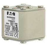 FUSE 350A 690V 1GN/50 AR UC Wkładka szybka 350A AC 690V rozmiar 1 53x69x51 mm aR IEC UL w 170M4511 E