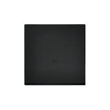 Klawisz łącznika bezprzewodowego dwukanałowego - kolor czarny metalik