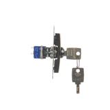 Simon 54 Łącznik na kluczyk chwilowy – przycisk 2 pozycyjny „0-I” styk N/O 5 A 250. Możliwość wyjęci