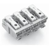 złączka zasilająca 4-biegunowa bez stopek bez styku PE