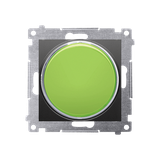 Simon 54 Sygnalizator świetlny LED – światło zielone 230V czarny