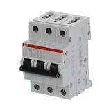 S203M-B6 Wyłącznik nadprądowy 6kA 3P B6A 10kA 2CDS273001R0065 ABB