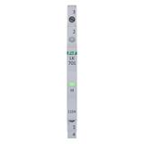 Lampka kontrolna zasilania 1/3S 110V AC/DC 1xLED ZIELONA LK-701G-110V F&F