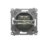 Simon 54 Gniazdo antenowe TV pojedyncze . Do instalacji indywidualnych brąz mat DAK1.01/46 KONTAKT