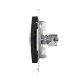 Simon 54 Gniazdo ekwipotencjalne podwójne czarny