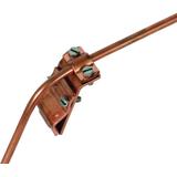 Zacisk do rynny, do zawiniętych brzegów 13-25 mm, Cu