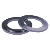 EAR-F/R-Ch - Pierścień adaptacyjny z 30 na 22mm, Chrom, Przedni