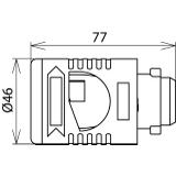 Głowica narzędzia do zdejmowania izolacji z CUI 20 mm