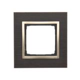 Simon 54 Nature Ramka 1-krotna Nature-Drewno ZŁOTE WENGE