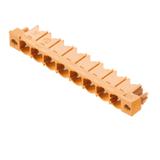 SL 7.62HP/08/90LF 3.2 SN OR BX Wtyki PCB (złącza płyty), 7.62 mm, Liczba biegunów: 8, kąt odejścia: 90° /24szt./ 1096090000 WEIDMÜLLER