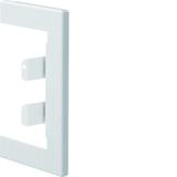 tehalit.BR65/BRS Maskownica przebicia 65x100, biała BR65100W9016 HAGER