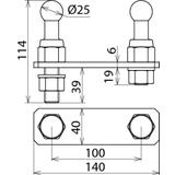 Płyta przyłączenia uziemienia